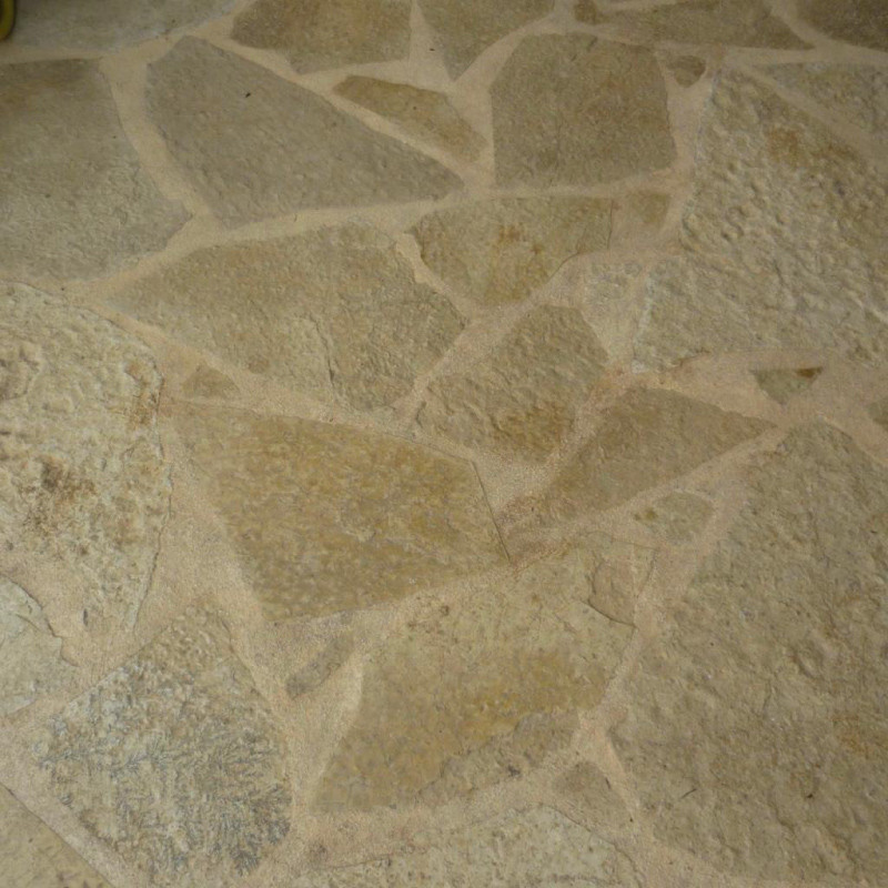 Dallage du Quercy - OPUS Incertum - Epaisseur 2,5/4cm -