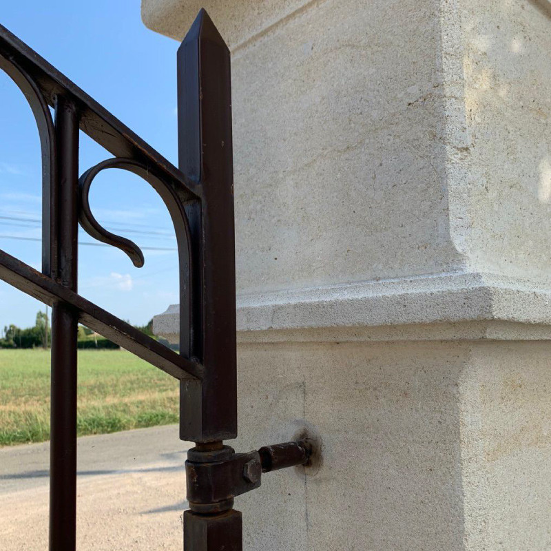 Portail - Fer Forgé - Uzès - 2 battants - 4m -