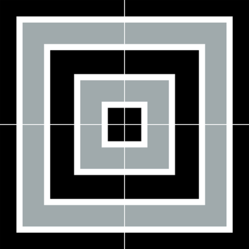Frise Carreaux de Ciment - Angle M137 - 20x20cm ≈ 18mm -