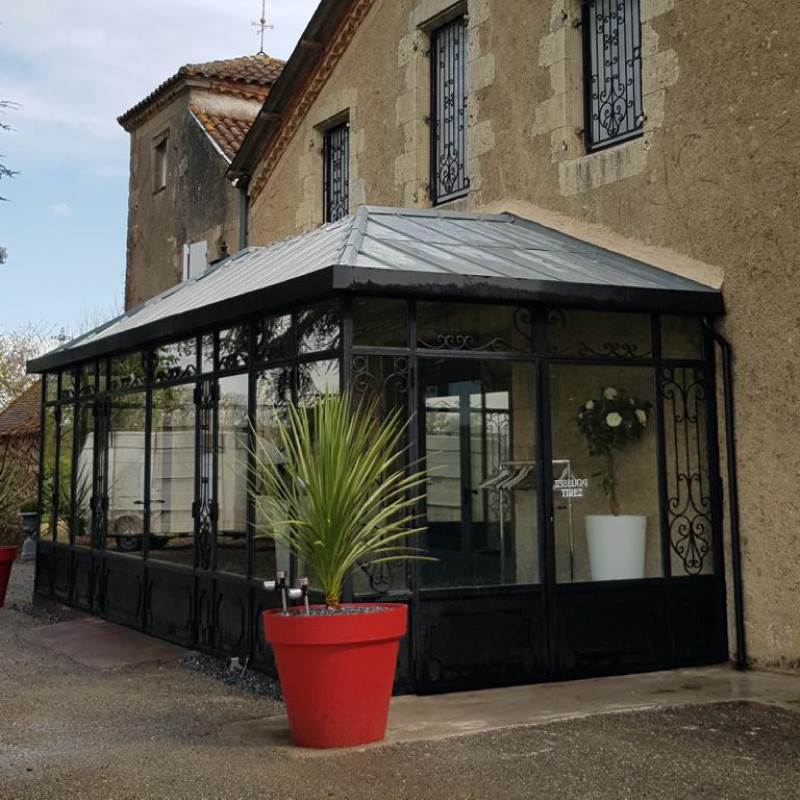 Serre fer forgé - Orangerie -