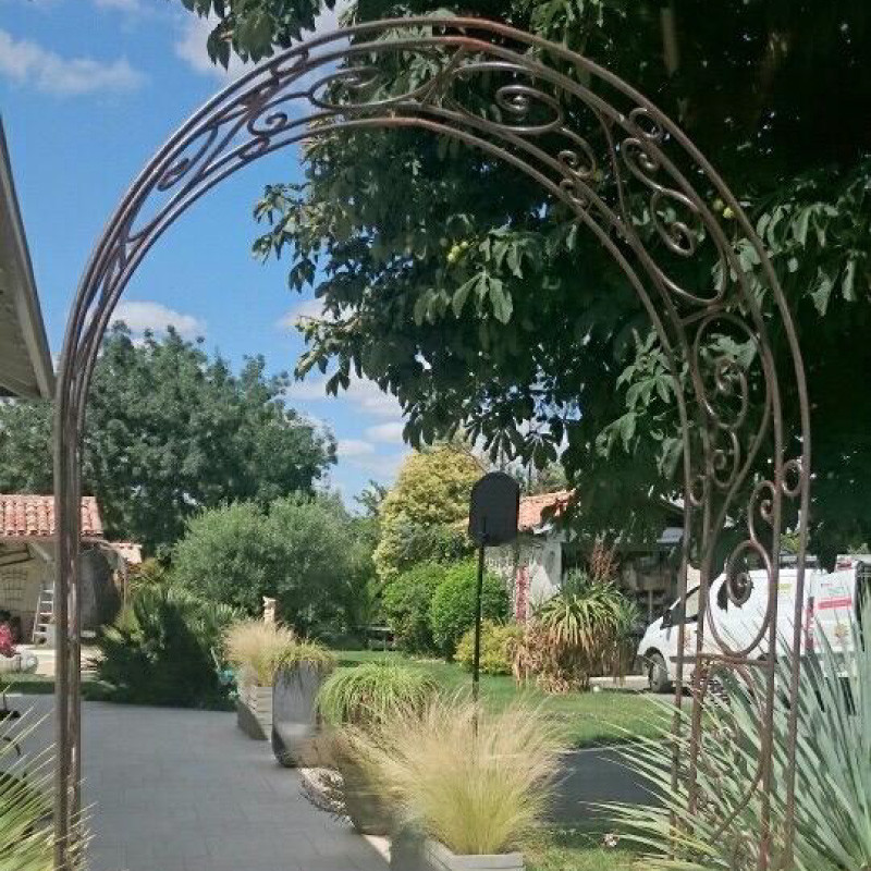 Arche - Fer Forgé - Boulangère - 1m20 / 2m50 hors sol -