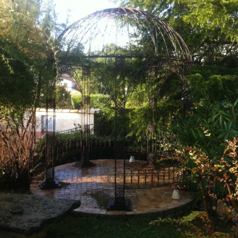 Gloriette Volière - ø 3m - 4 poteaux -