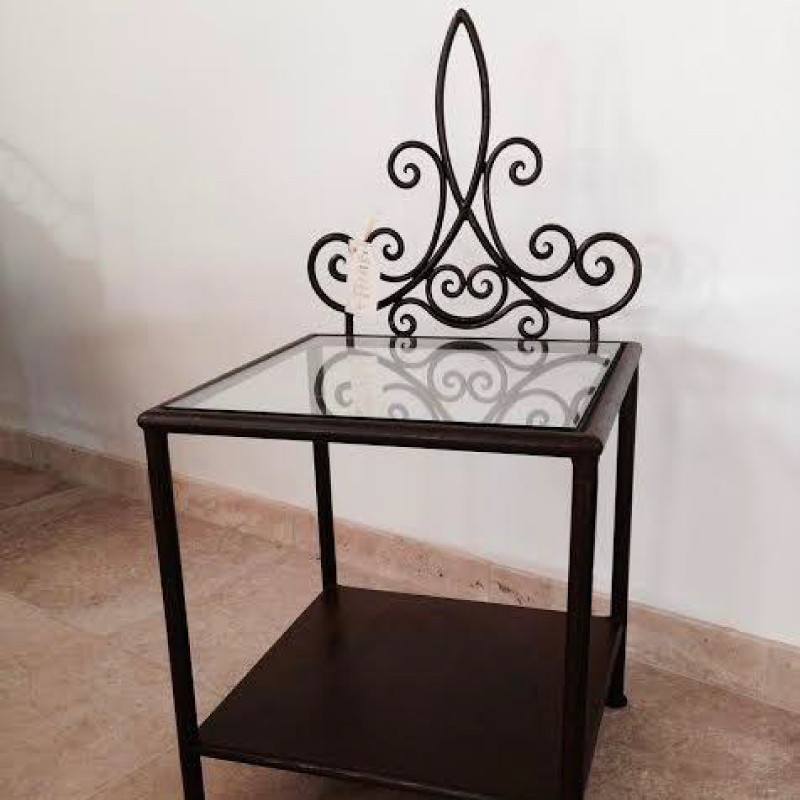 Chevet - Fer Forgé - Aladin - 40/40cm -