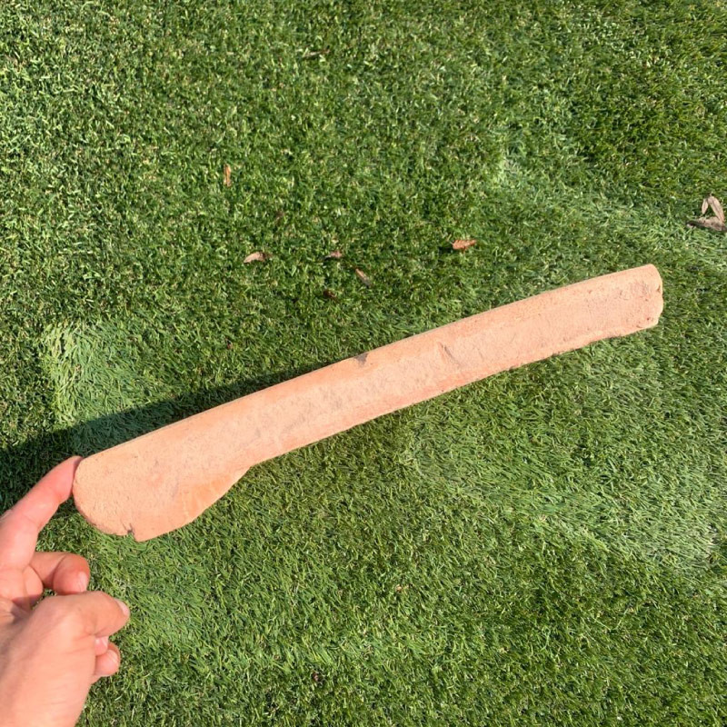 Margelle - Terre Cuite Réédition - 30x30cm - 30/60mm - Moulée main -