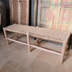 Banc - Bohème - Naturel - 1m40 -