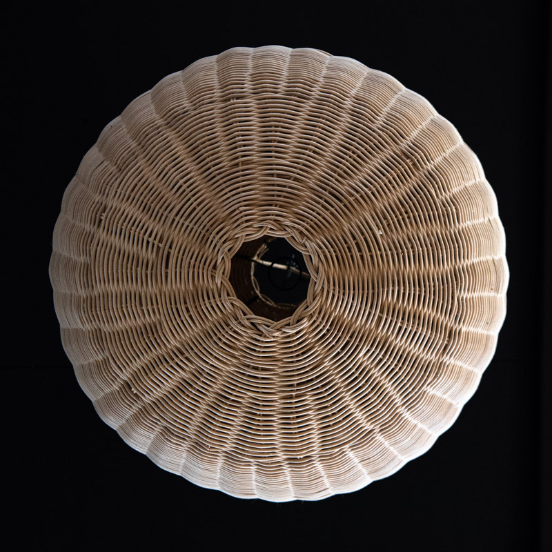 Suspension Bobby en rotin - ⌀ 60cm -