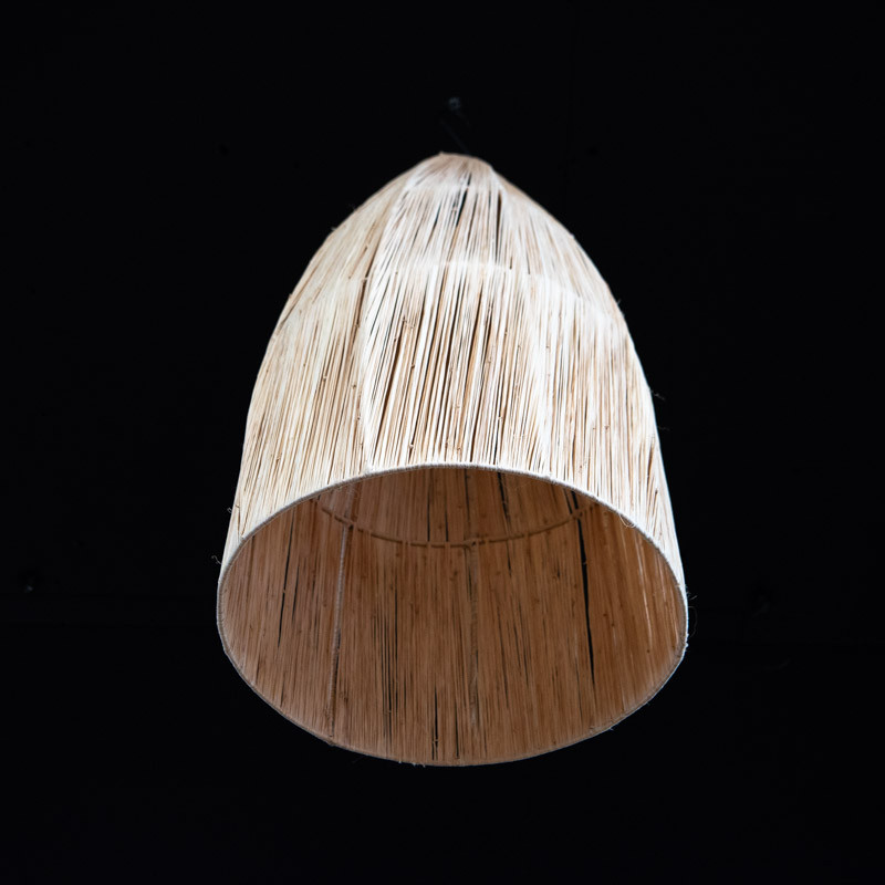 Suspension Ariane en raphia - ⌀ 50cm - Hauteur 85cm -