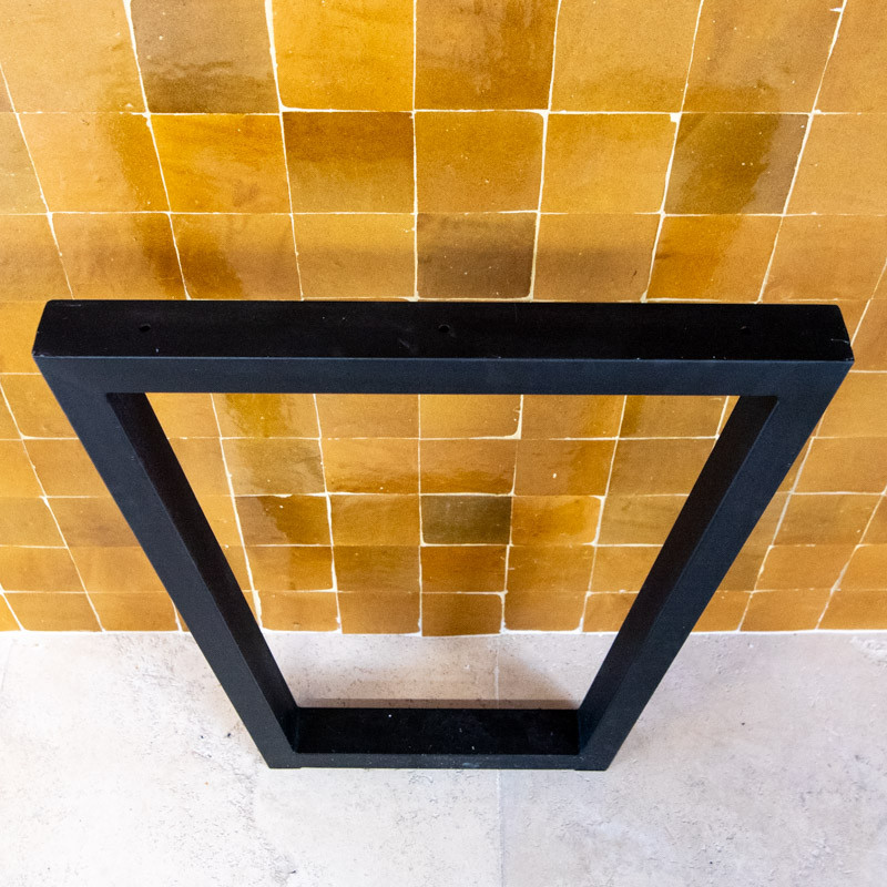 Pied - Métal - Trapèze XL - Plusieurs hauteurs disponibles -