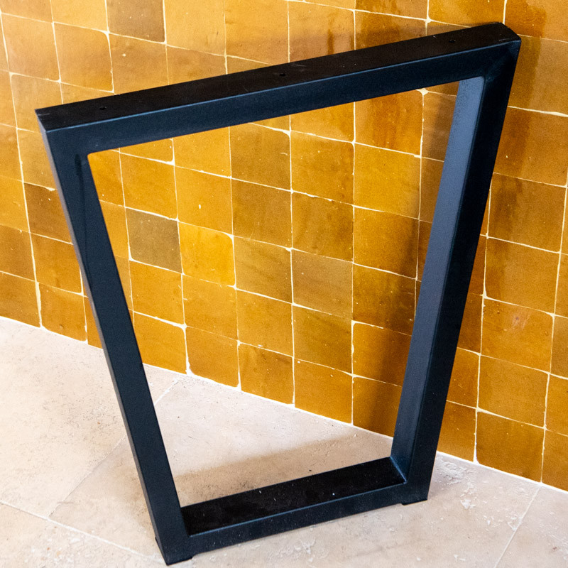 Pied - Métal - Trapèze XL - Plusieurs hauteurs disponibles -