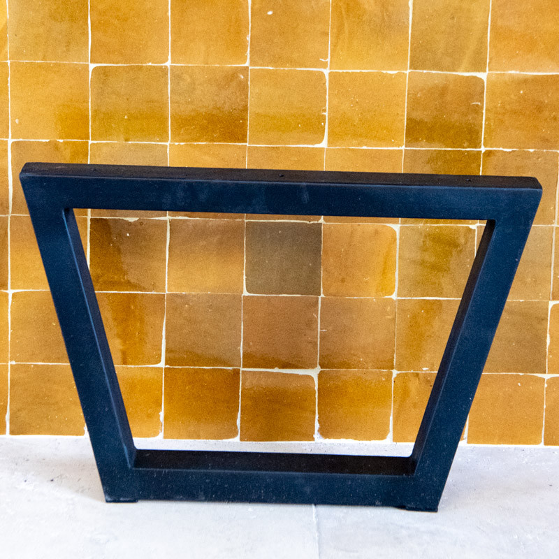 Pied - Métal - Trapèze XL - Plusieurs hauteurs disponibles -