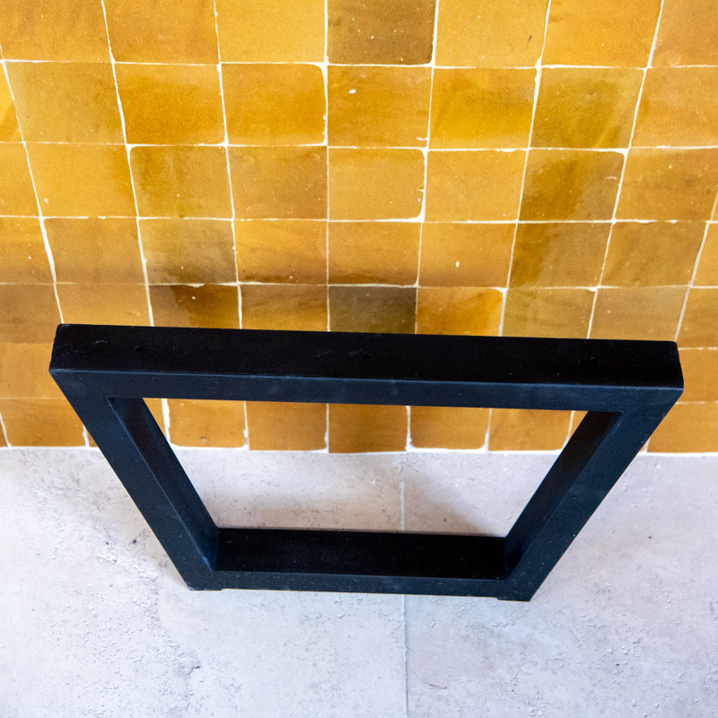 Pied - Métal - Trapèze XL - Plusieurs hauteurs disponibles -