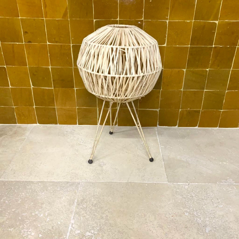 Trito - Luminaire Raphia - ⌀ 30cm - Hauteur 51cm -