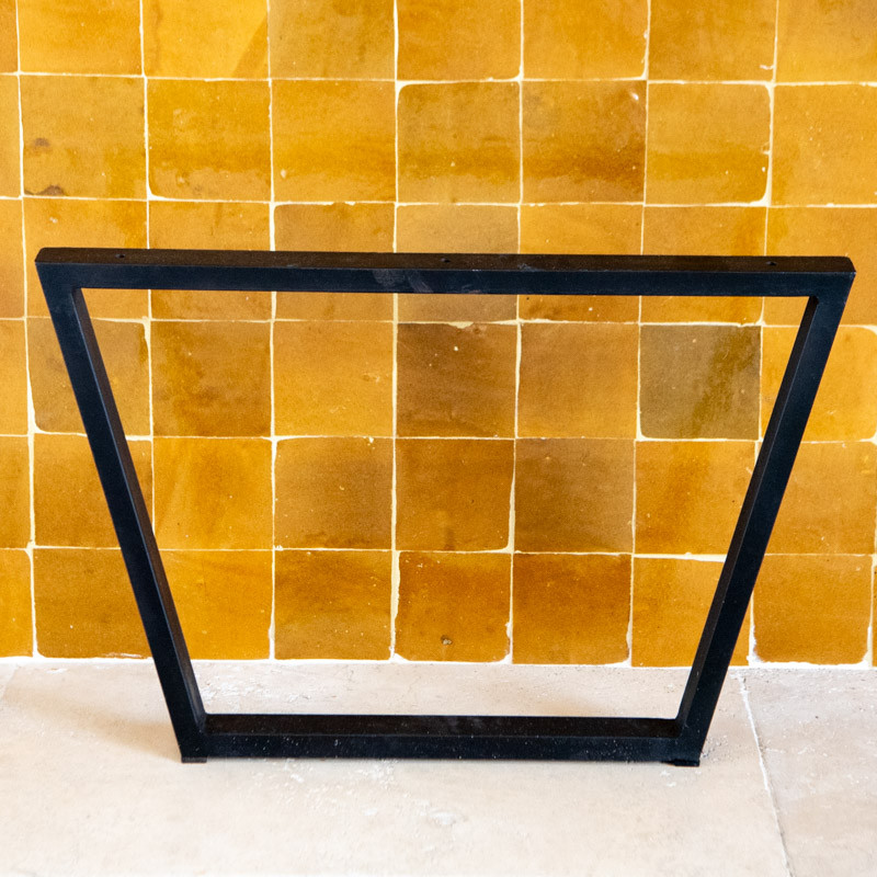 Pied - Métal - Trapèze - Plusieurs hauteurs disponibles -