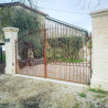 Portail Fer Forgé - Domaine - 2 battants - 4m -