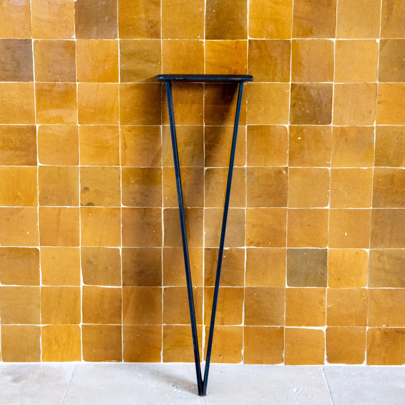 Pied - Métal - Epingle Plate XL - Plusieurs hauteurs disponibles -