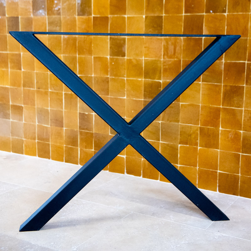 Pied - Métal - X Tube - S / M / L / XL -