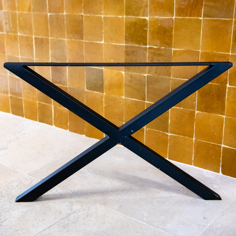 Pied - Métal - X Tube - S / M / L / XL -