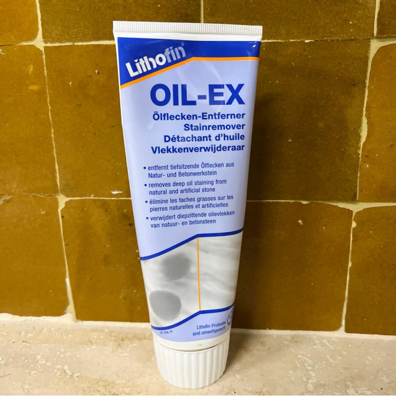Détachant d'huile - Oil Ex - Tube 250ML - Lithofin -