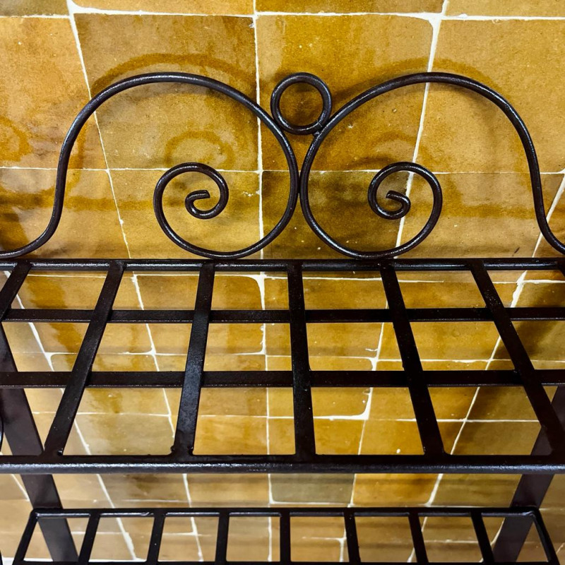 Etagère Fer Forgé - Alice - 3 niveaux -