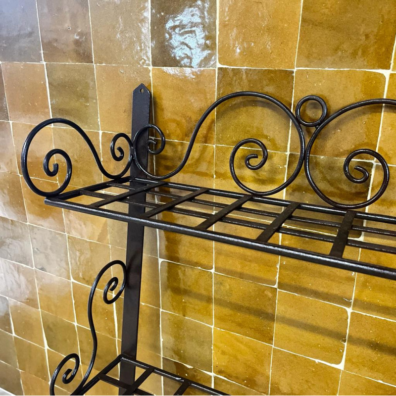 Etagère Fer Forgé - Alice - 3 niveaux -