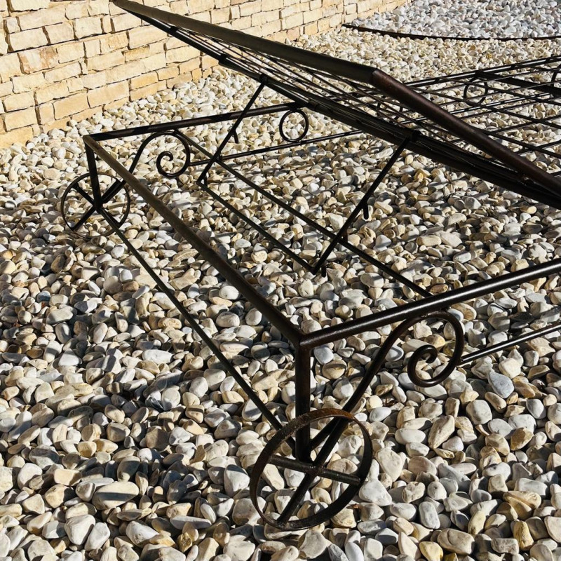 Bain de soleil - Fer Forgé - Domaine Double -