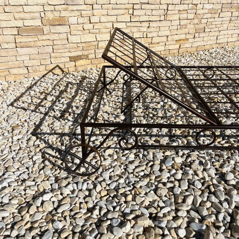 Bain de soleil - Fer Forgé - Domaine Double -