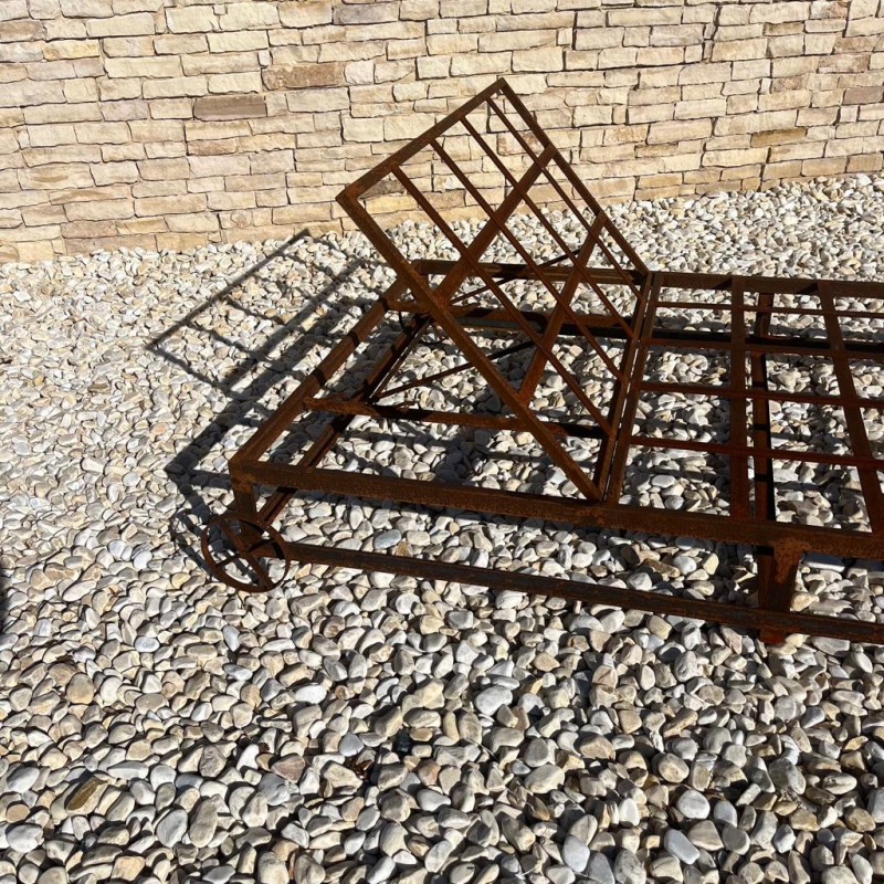 Bain de soleil - Métal - Cargot Double -