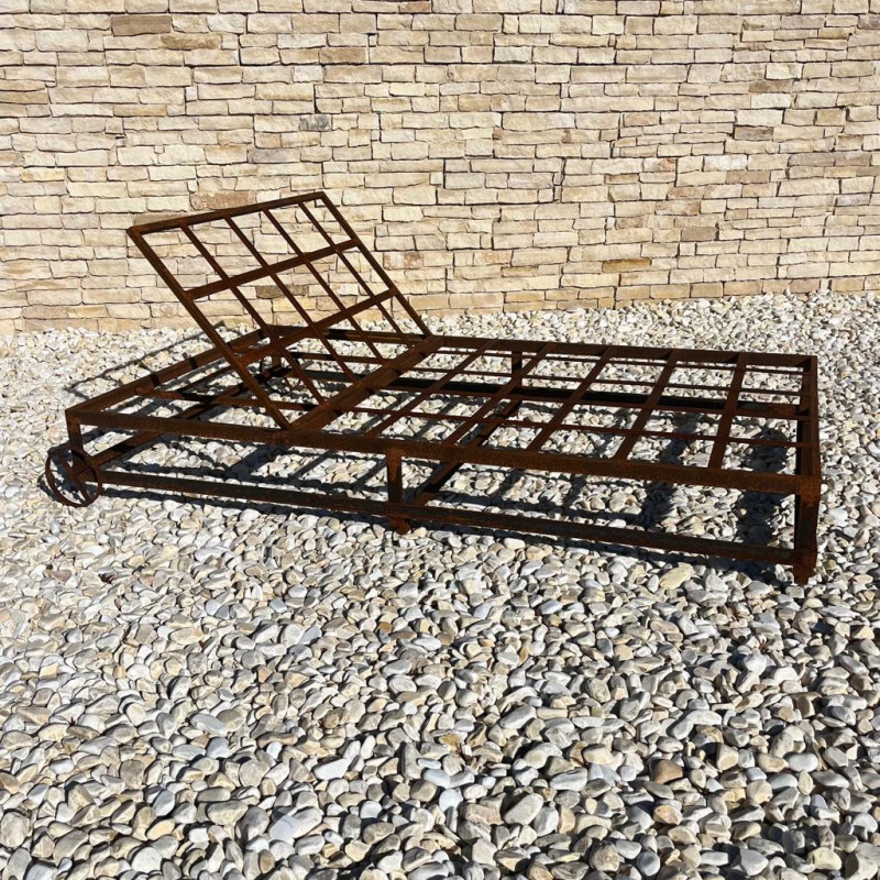 Bain de soleil - Métal - Cargot Double -