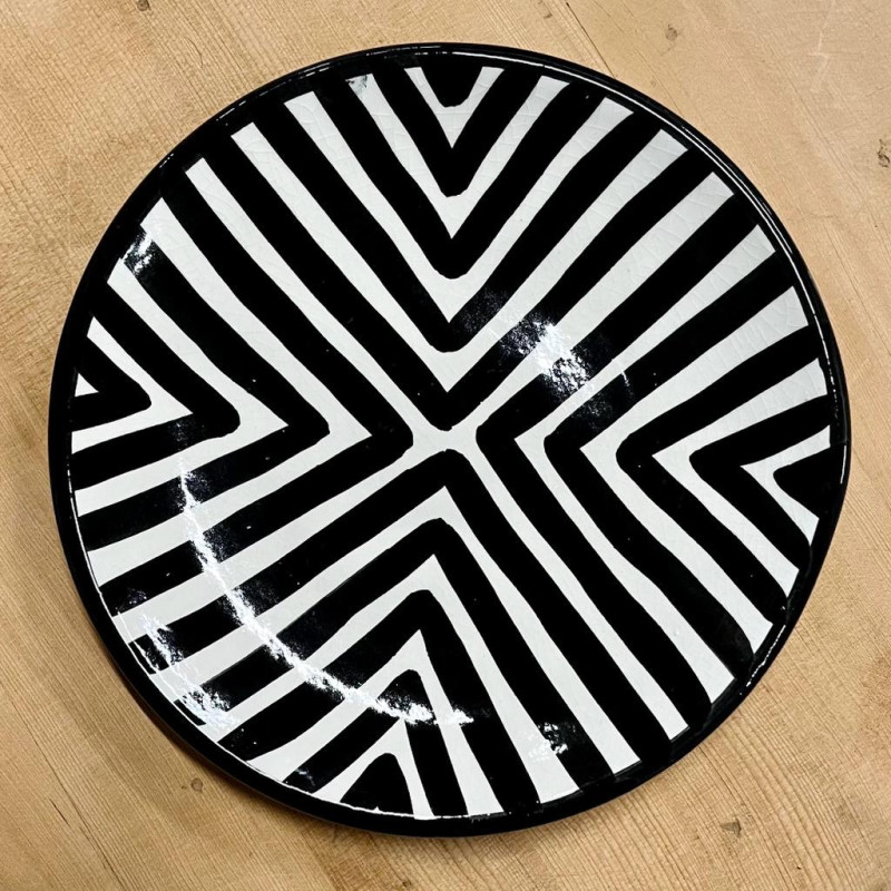 Assiette Artisanale - Emaillé - IV - S / M / L -