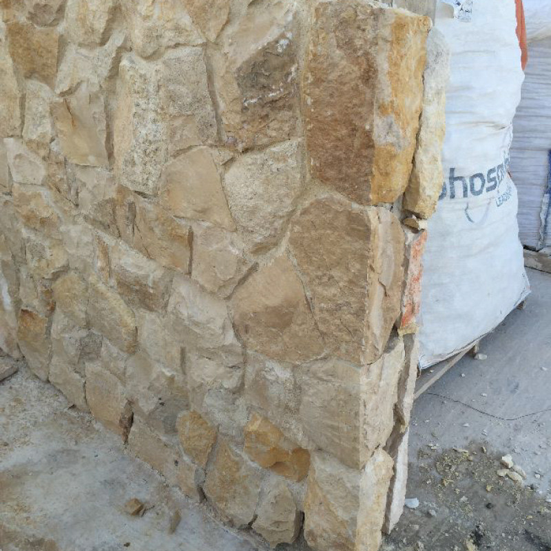 Parement Pierre de Gascogne - OPUS Incertum - Angles - Epaisseur 3/5cm -