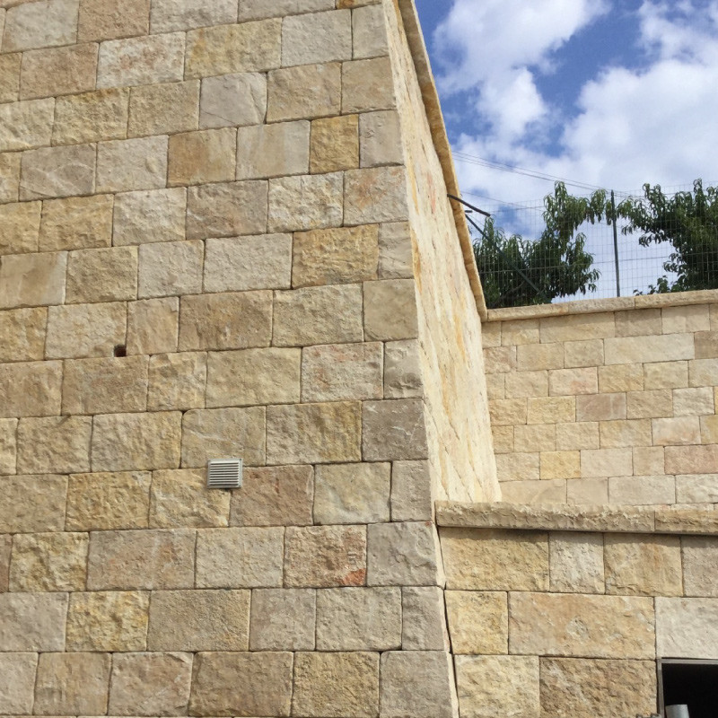 Parement Pierre de Gascogne - Angles rectangulaires - Epaisseur 2/3,5cm -