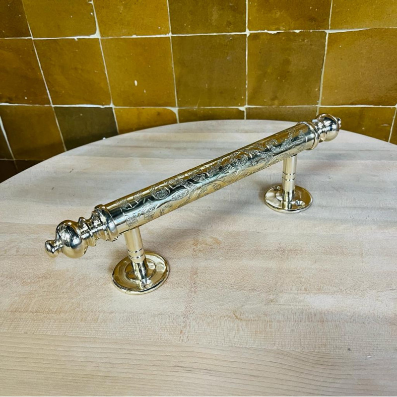 Poignée - Laiton - Baton de Bergé - Ciselée - S / M / L -