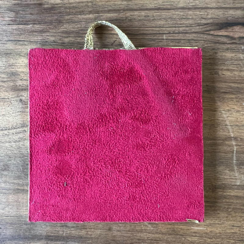 Plaque Décorative Artisanale - Laiton - WC Mixte - 15/12cm -