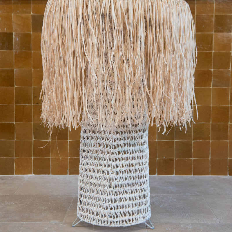 Champignon - Luminaire Doum & Raphia -