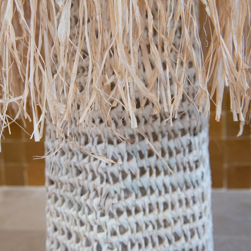 Champignon - Luminaire Doum & Raphia -