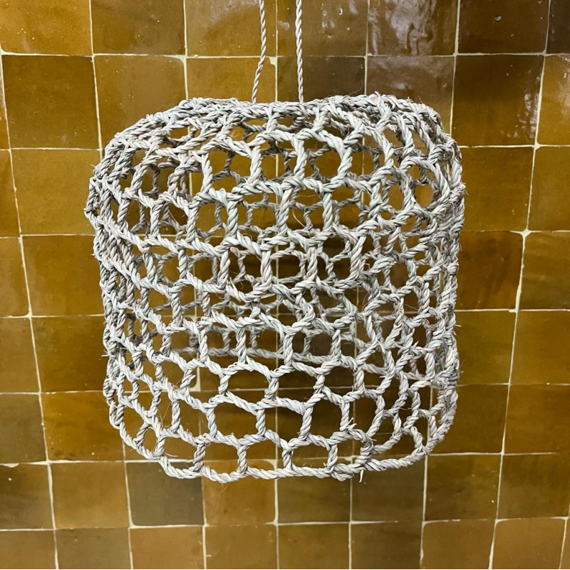 Luminaire Artisanal - Corde - Marin -