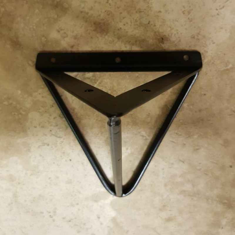 Support étagère fer forgé - Epingle -