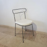 Chaise en fer forgé - Épurée -