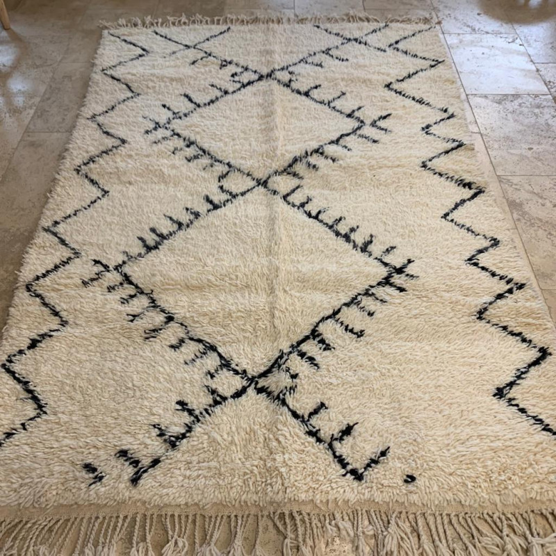 Tapis Beni Ouarain - IX - ≈ 290 x 185 cm -