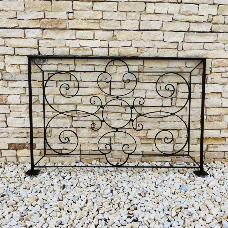Garde Corps Droit - Fer Forgé - Manoir - Hauteur 1m Finie -