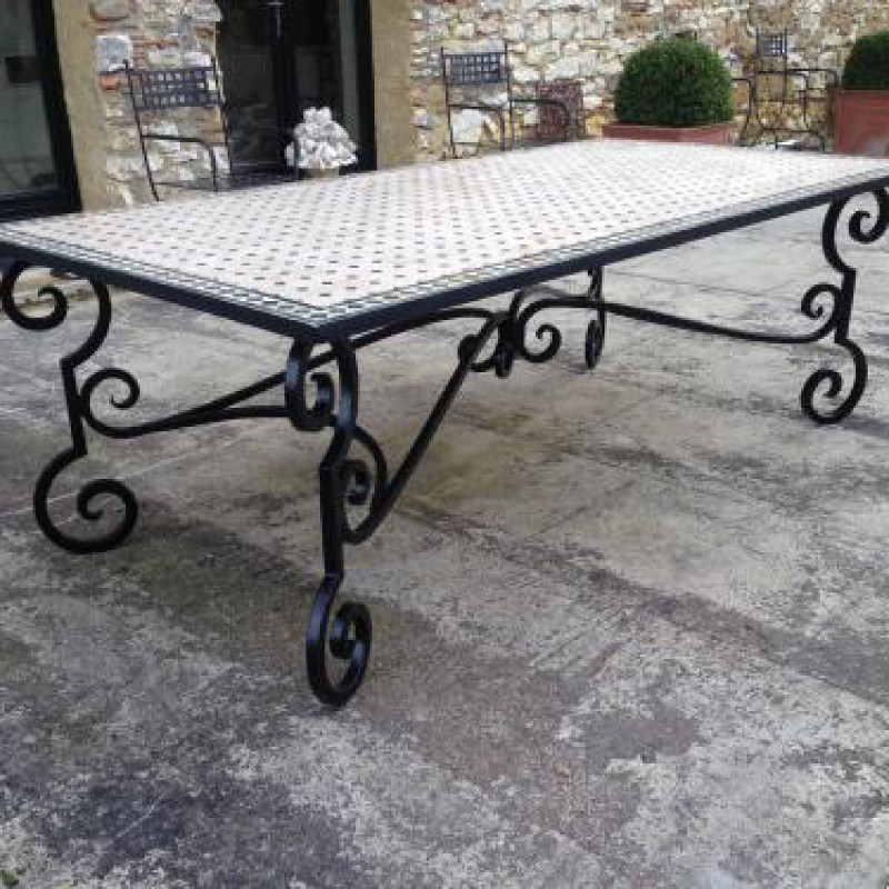 Pied fer forgé - Normand -