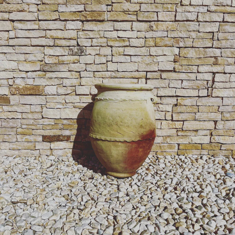 Poterie Artisanale - Jarre - Terre Cuite -