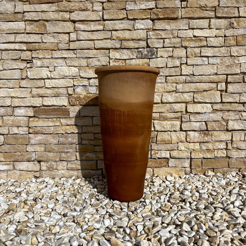 Poterie Artisanale - Vase - Terre Cuite -
