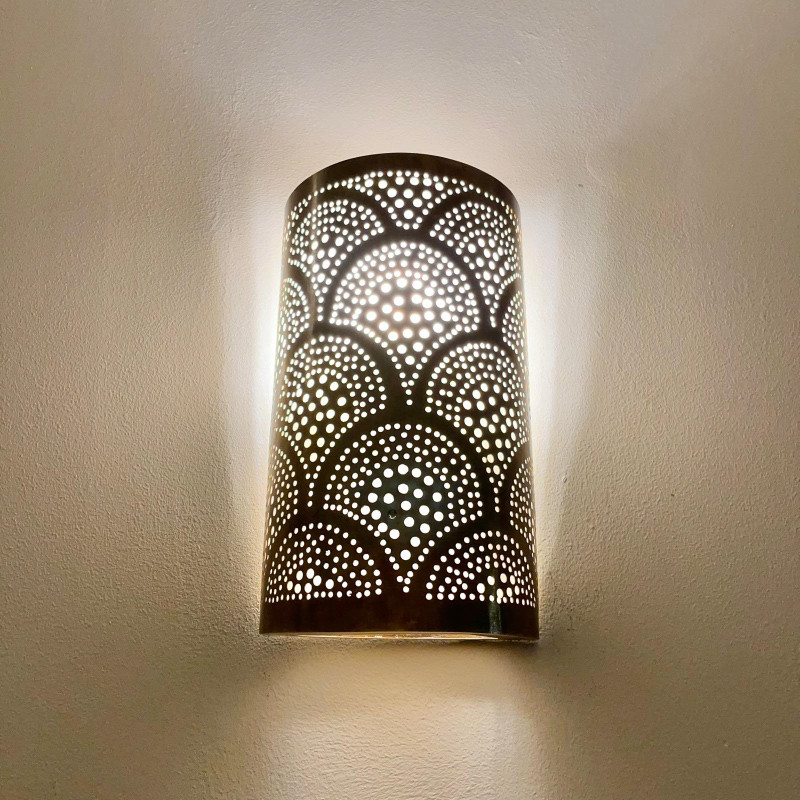 Applique Laiton - Pam - Hauteur 23cm -