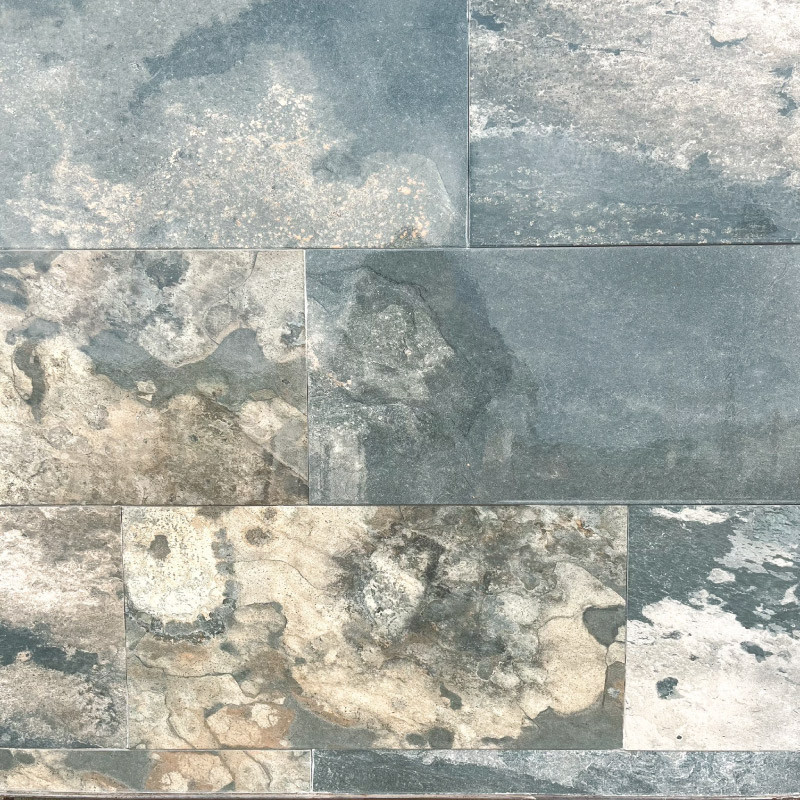 Carrelage Bali Ardoise Multicolore - 60/30cm - Epaisseur 9mm -