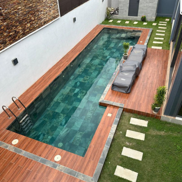 Carrelage Bali Ardoise Multicolore - 60/30cm - Epaisseur 9mm -