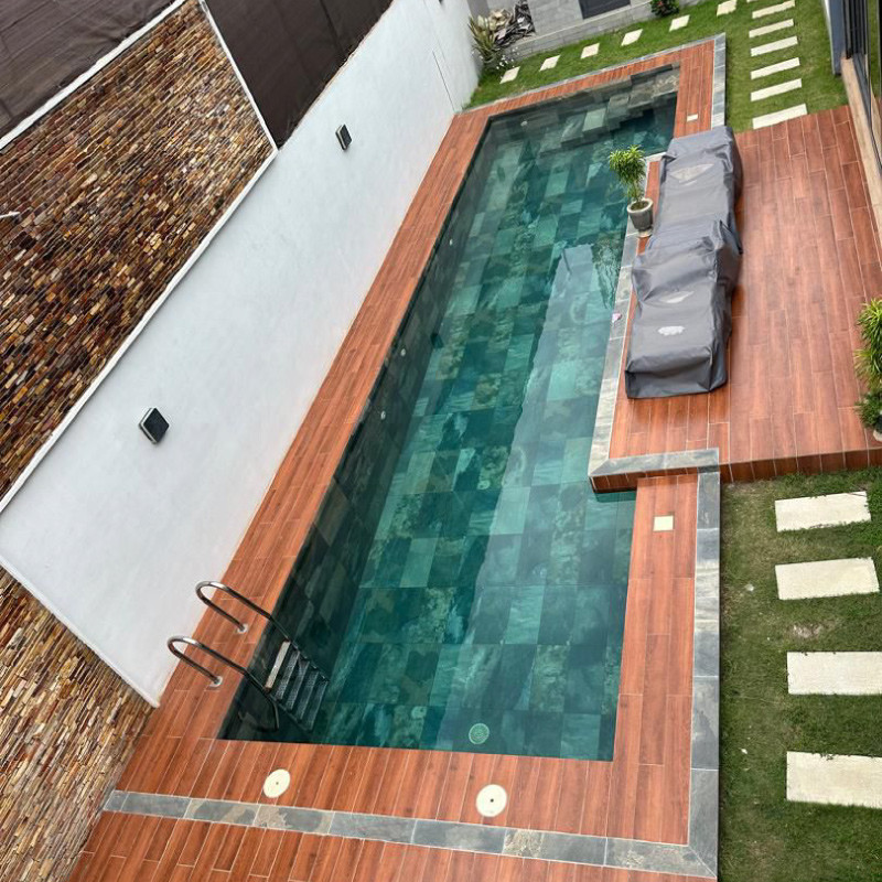 Carrelage Bali Ardoise Multicolore - 60/30cm - Epaisseur 9mm -