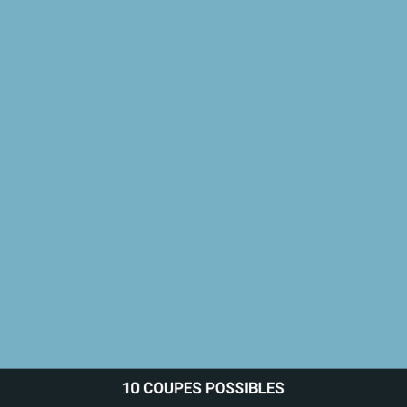 Carrelage Zellige de Fès - Teinte 14 - Bleu Azur -