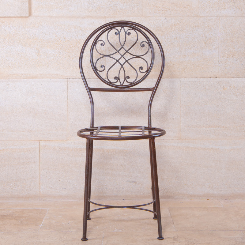 Chaise en fer forgé - Andalouse -