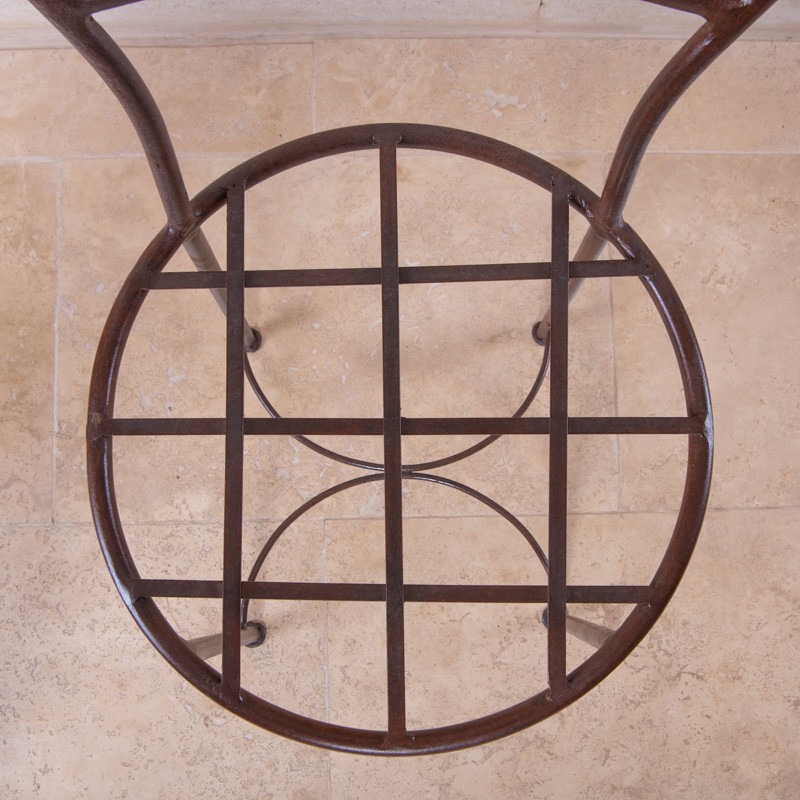 Chaise en fer forgé - Andalouse -